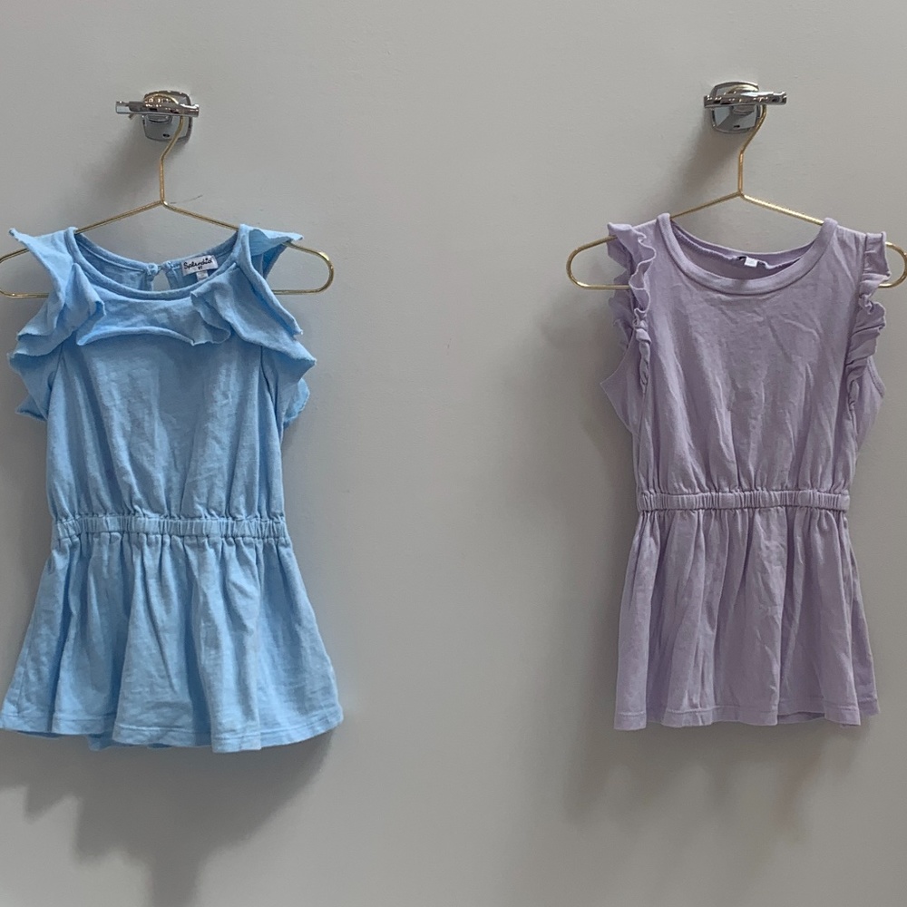 Splendid Flounce & Ruffle Tank Dress Bundle [2T]